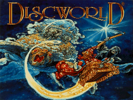 D no Shokutaku title screen for Sega Saturn